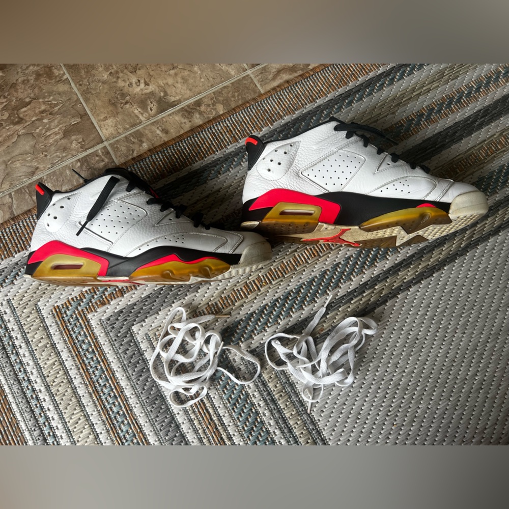 Jordan 6 Low White Infrared (2016) - Size 10